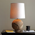 American-rustic-modern-brief-vintage-table-lamp-bedroom-desk-lamp-creative-wicker-fabric-bedroom-lighting-220V