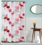Flamingo-font-b-Shower-b-font-font-b-Curtain-b-font-font-b-Pink-b-font