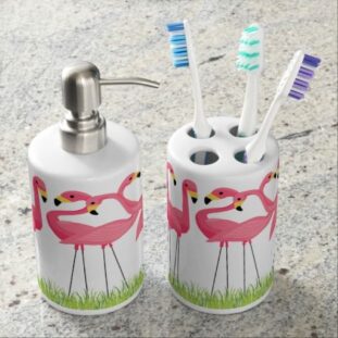 dfc39e03eb6010617d238d2d5902d27b--pineapple-and-flamingo-decor-flamingo-bathroom-ideas