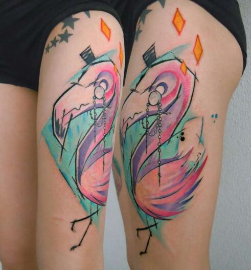 flamingo-tattoo-amazing