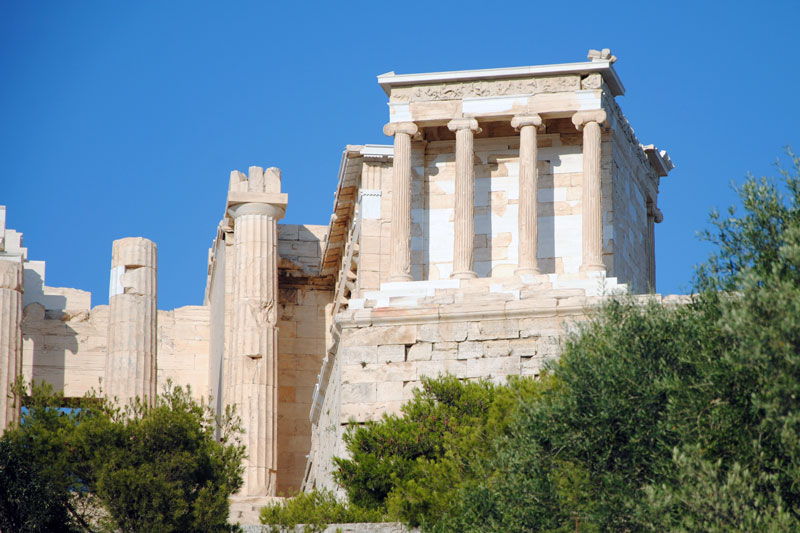 Ο ναός της Αθηνάς Νίκης στην Ακρόπολη